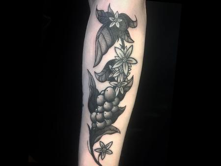 Tattoos - Fruit and Flowers - 140716